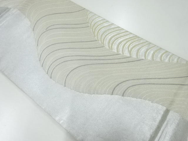 JAPANESE FUKURO OBI / WOVEN STREAM